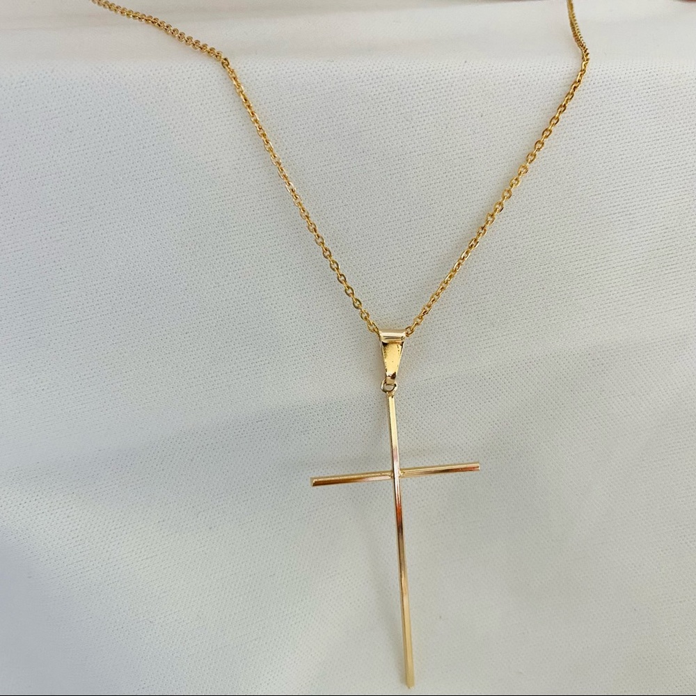 Large Cross Necklace